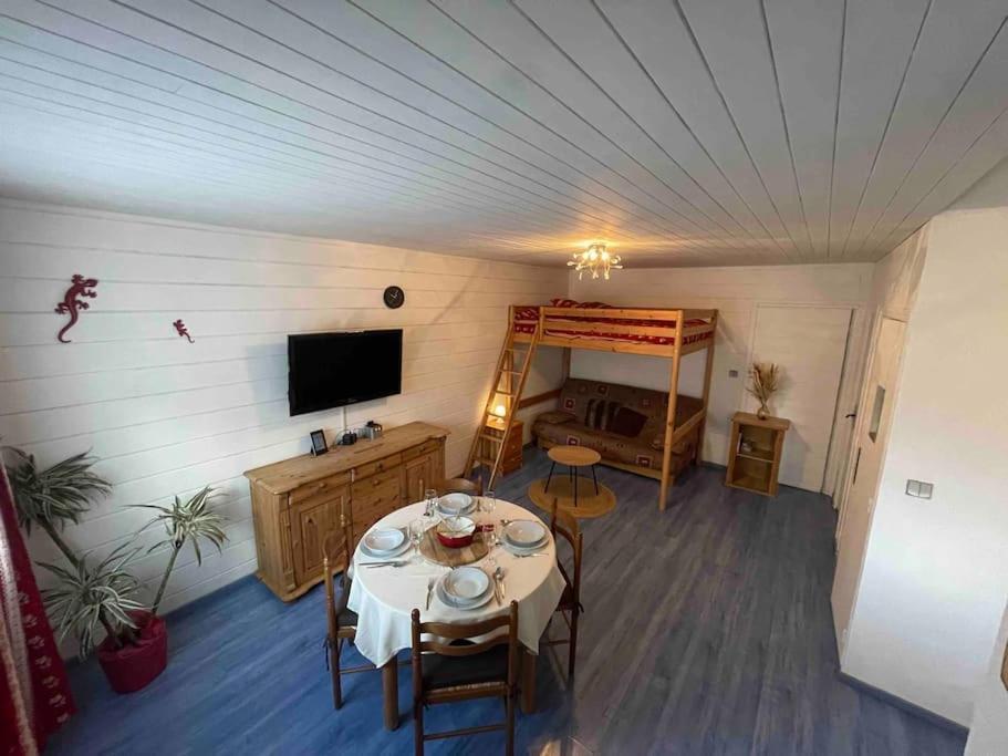 Joli Studio Proche Valmorel Grand-Aigueblanche Exteriér fotografie